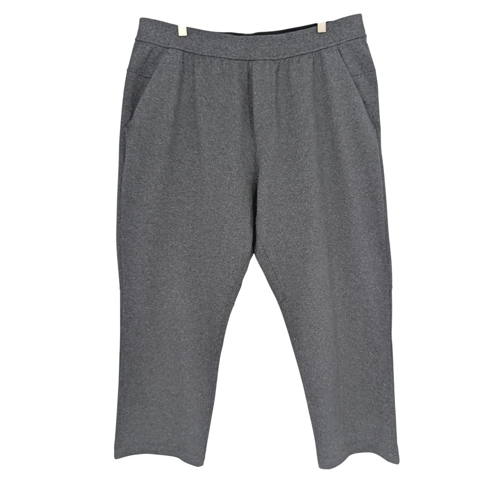 Lululemon Mens Discipline Pant XXL Ankle Heather Gray Active Athleisure Stretch
